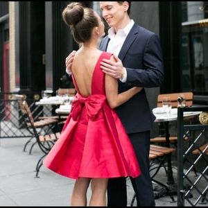 NWT Kate Spade Open Back Silk Mini Dress, Size 0